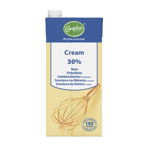 Вершки тваринні 30 %, Campina, 1 л, 0830619