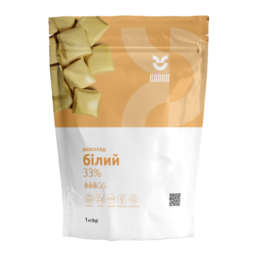 Шоколад білий 33%