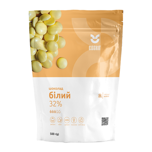 Шоколад білий 32%