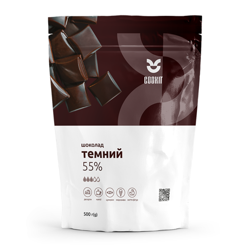 Шоколад темний 55%