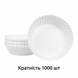 Форма для мафінів d70/22,5/білий/40 г/м2 ТМ Ingreds